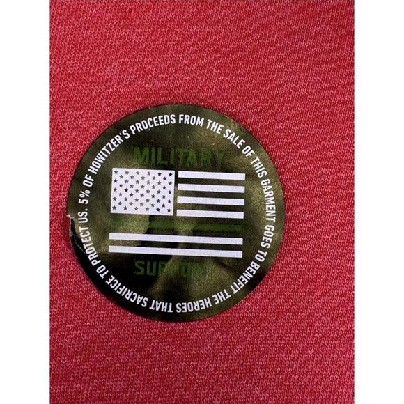 HOWITZER Clothing Men's T-Shirt S/S RED DEPLOYED - Picture 11 of 11